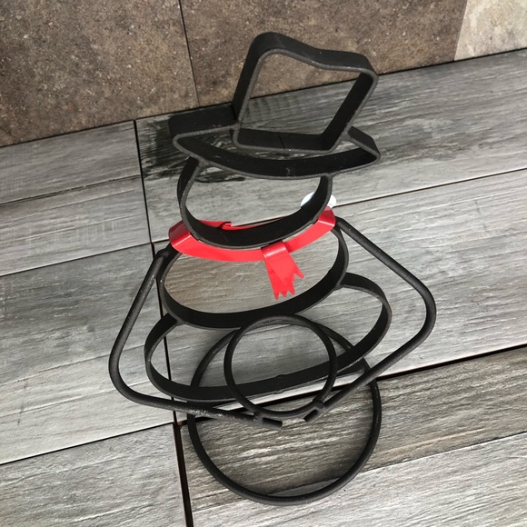 Snowman candle holder - Picture 2 of 4